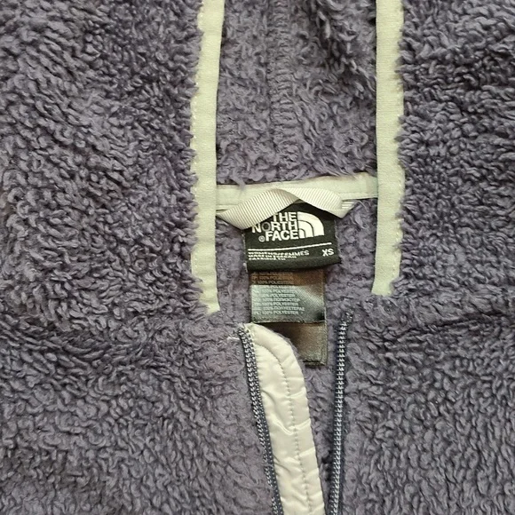 The North Face Purple Teddy Jacket, Sherpa Ladies Jacket, Size X-Small - Picture 2 of 7